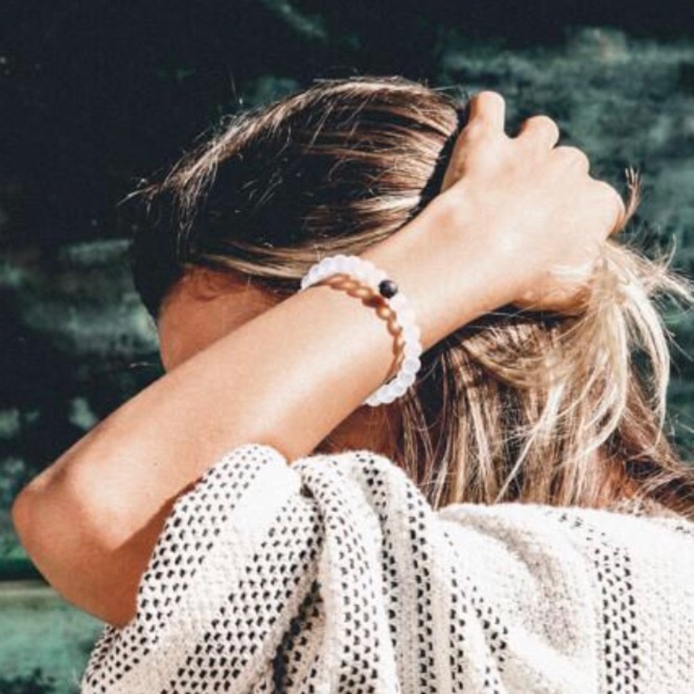 Lokai “find your balance” silicone bracelet